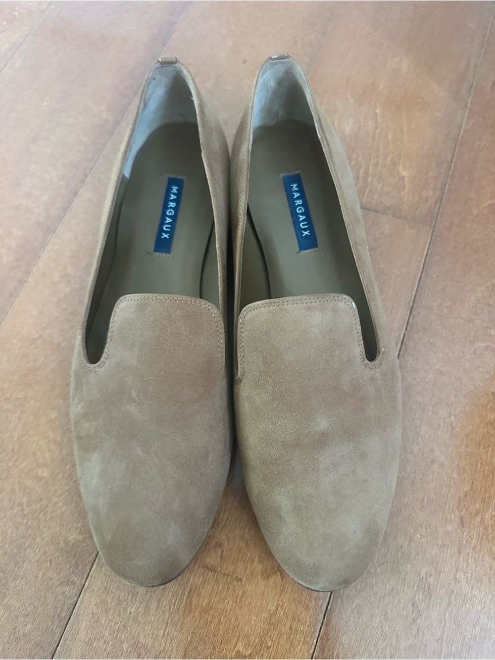 Margaux Women's Suede Loafers in Brown